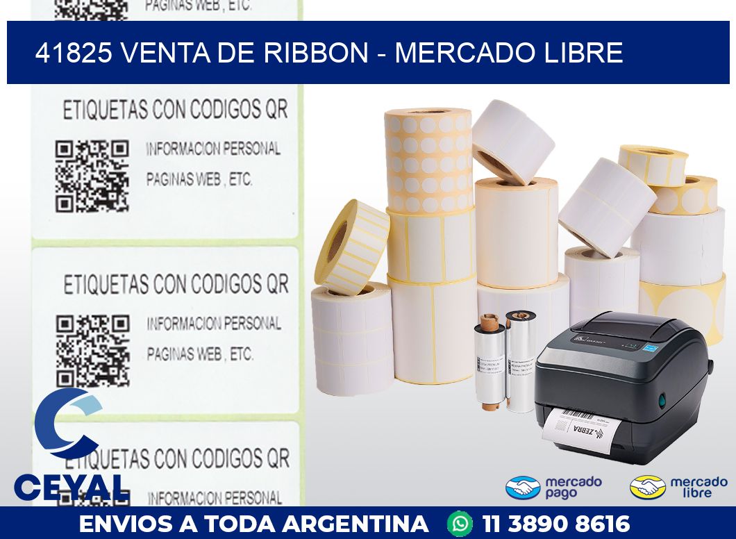 41825 VENTA DE RIBBON - MERCADO LIBRE