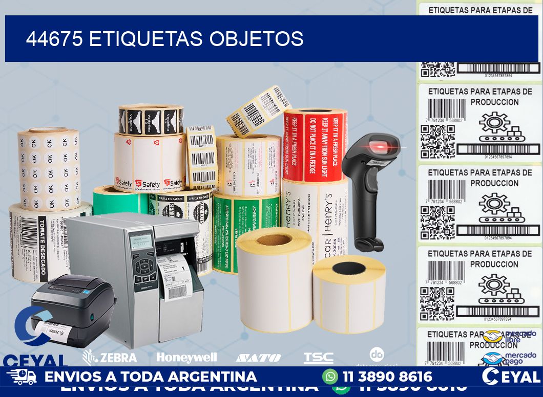 44675 etiquetas objetos