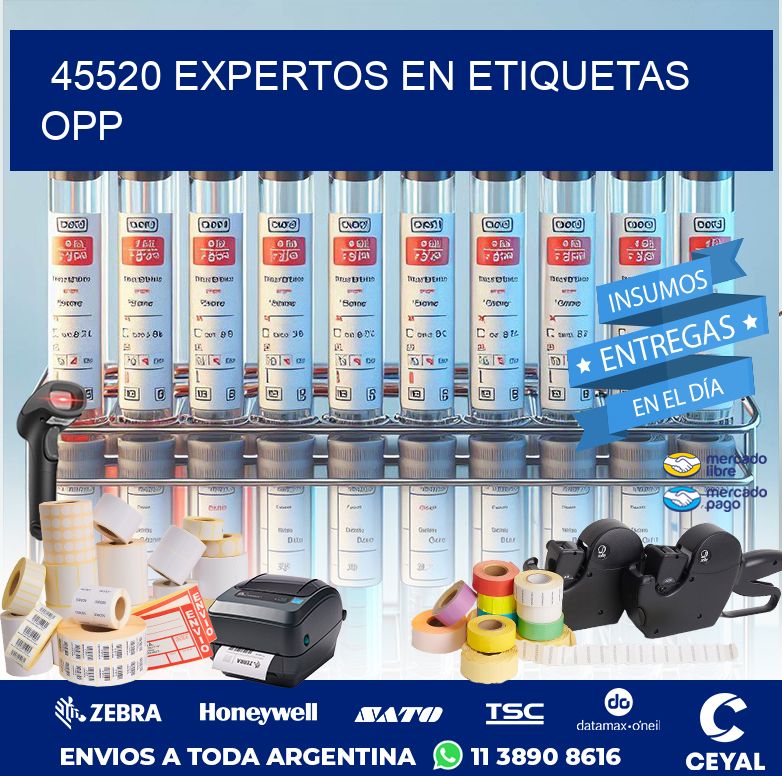 45520 EXPERTOS EN ETIQUETAS OPP
