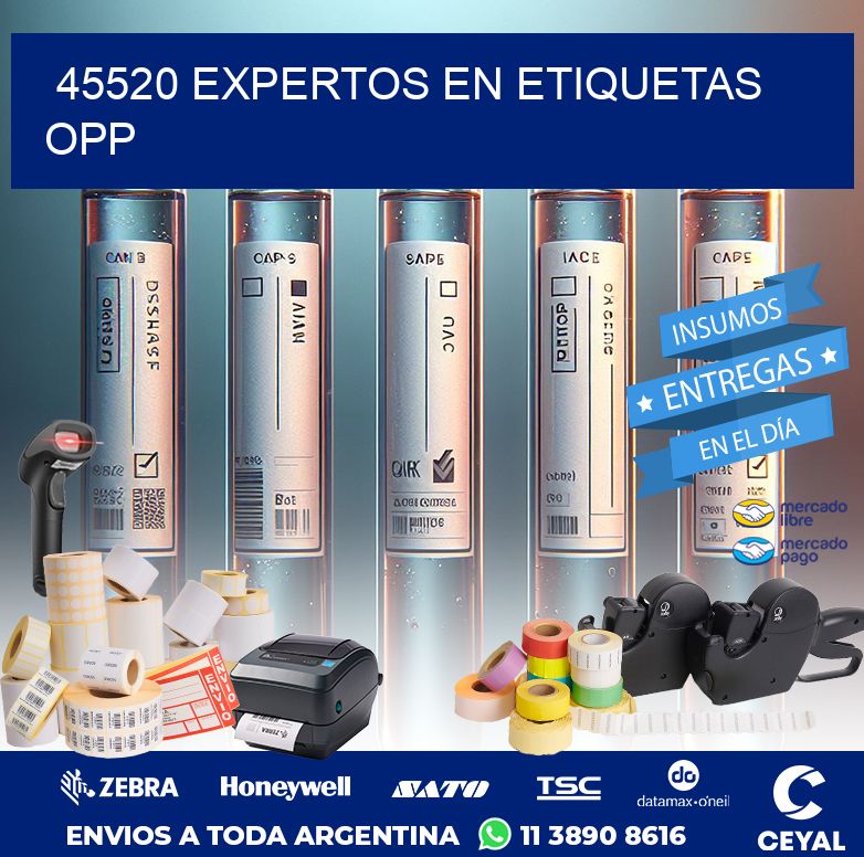 45520 EXPERTOS EN ETIQUETAS OPP