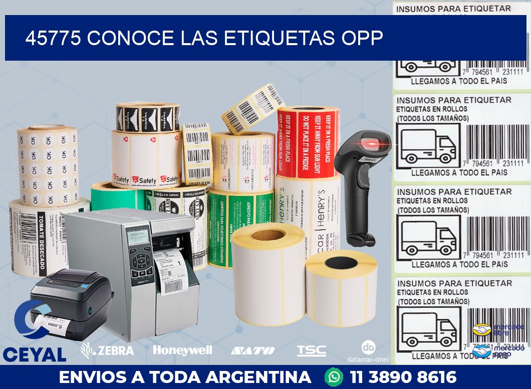 45775 CONOCE LAS ETIQUETAS OPP