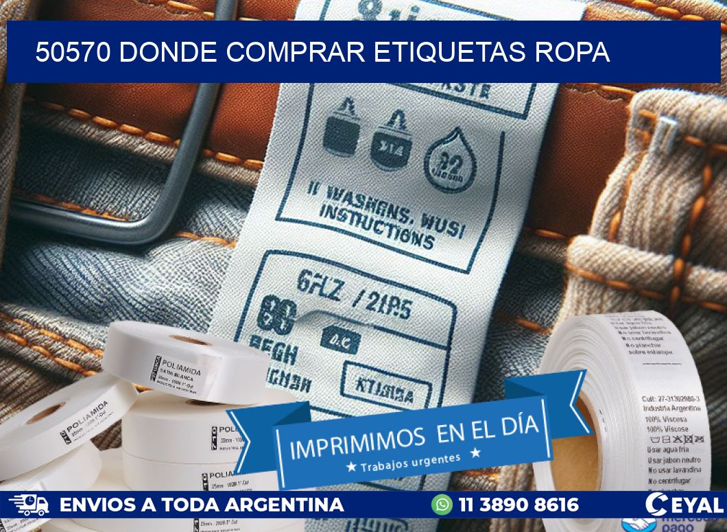 50570 DONDE COMPRAR ETIQUETAS ROPA