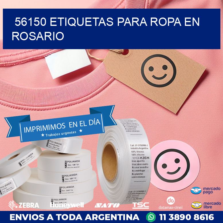 56150 ETIQUETAS PARA ROPA EN ROSARIO