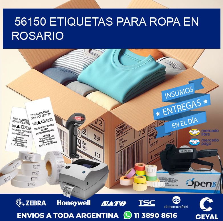 56150 ETIQUETAS PARA ROPA EN ROSARIO