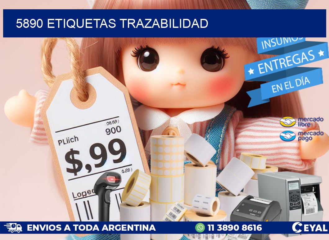 5890 Etiquetas trazabilidad