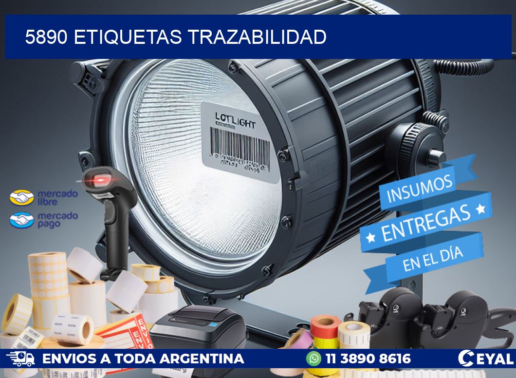 5890 Etiquetas trazabilidad