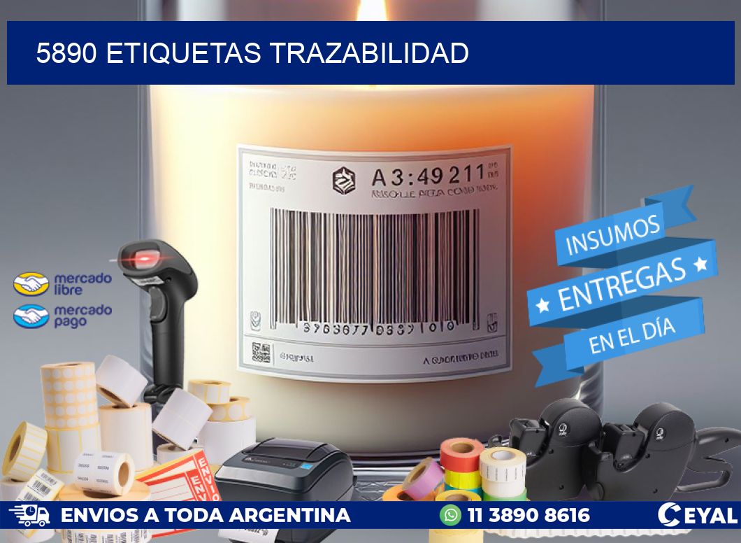 5890 Etiquetas trazabilidad