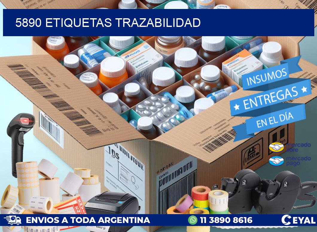 5890 Etiquetas trazabilidad