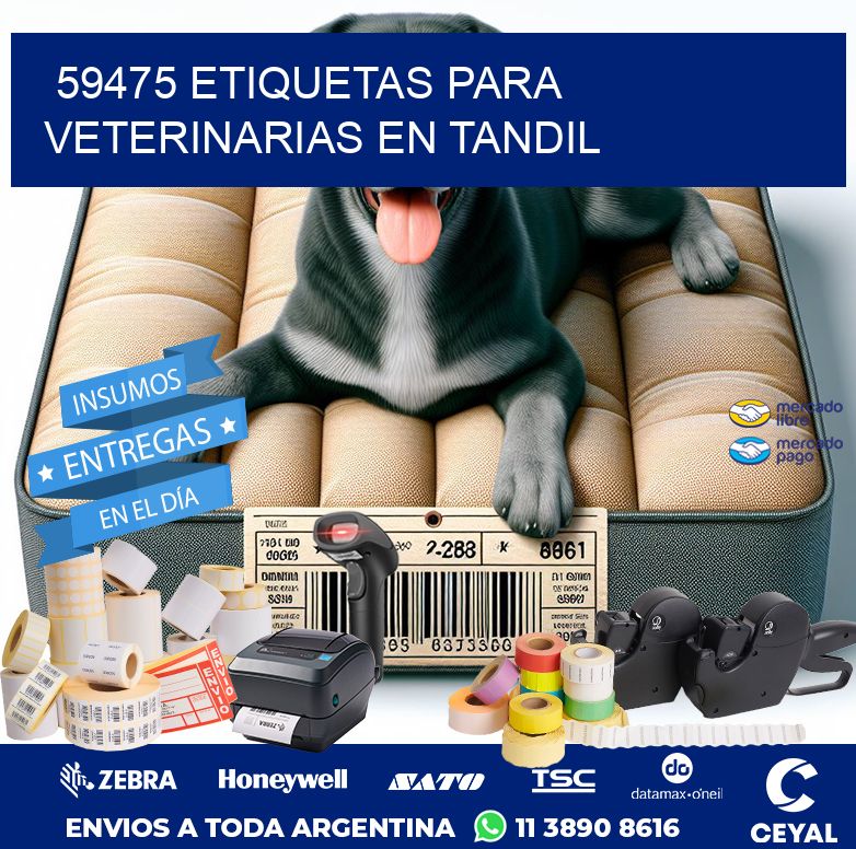 59475 ETIQUETAS PARA VETERINARIAS EN TANDIL