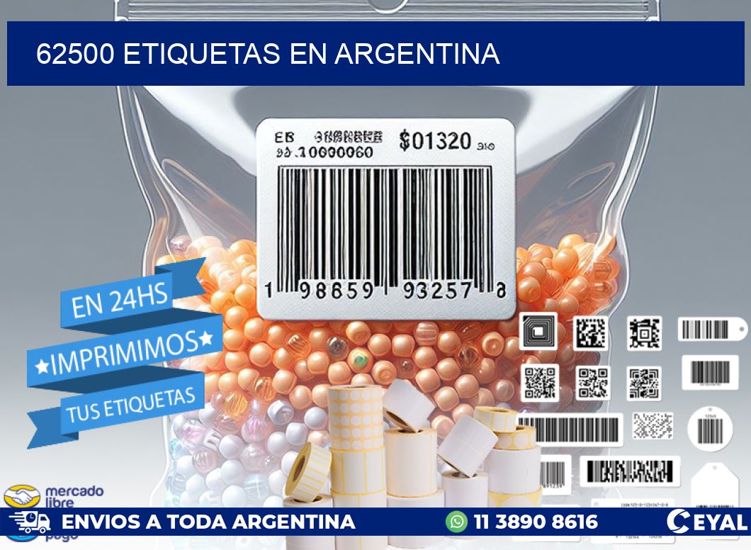62500 etiquetas en argentina