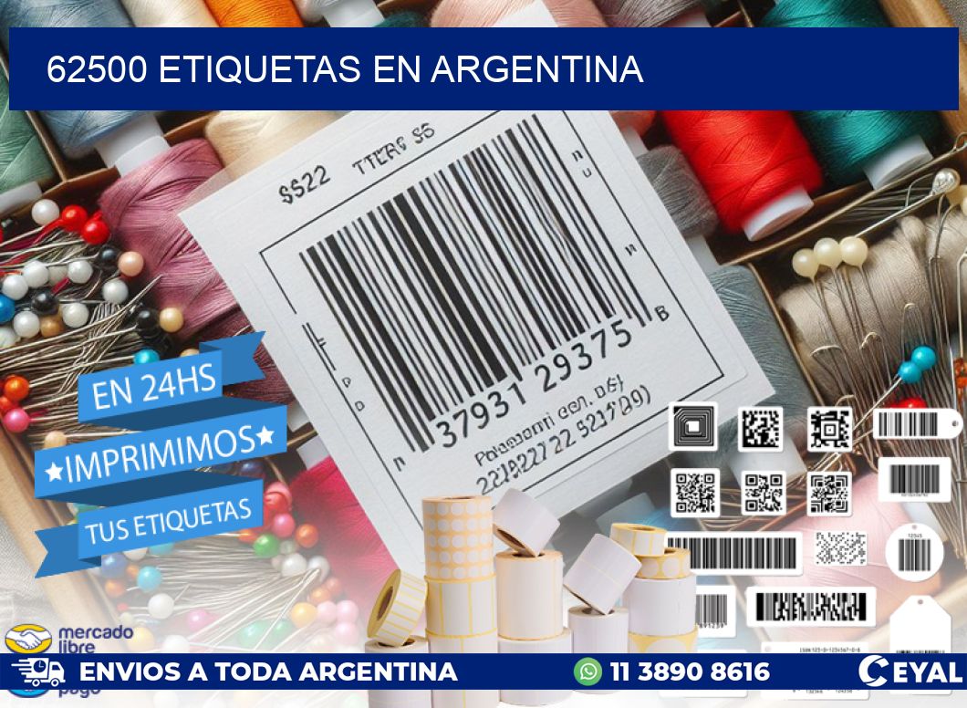 62500 etiquetas en argentina