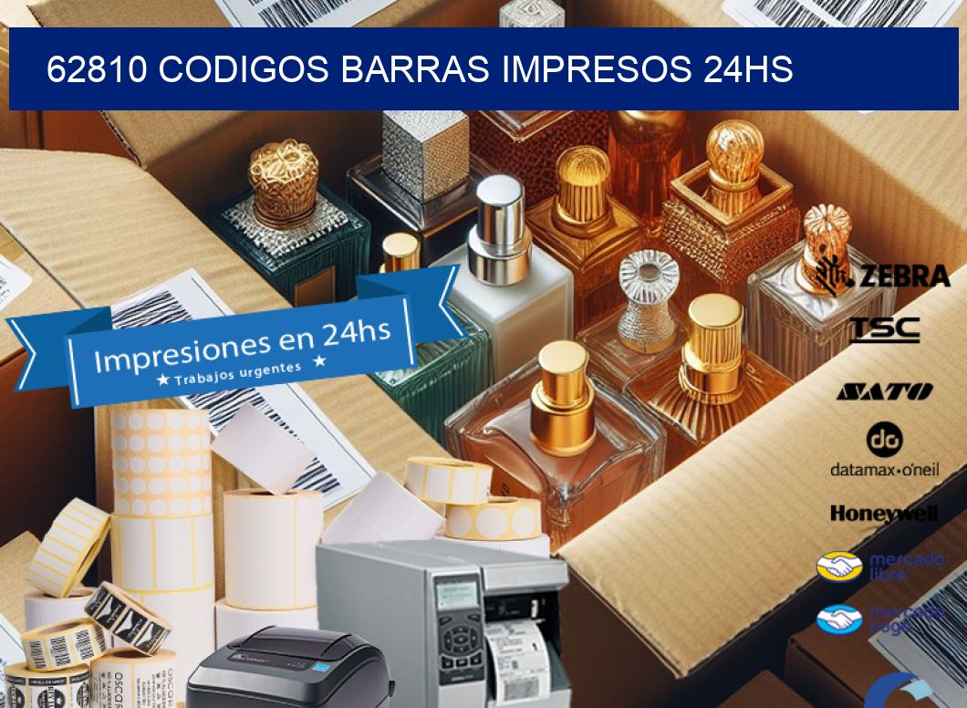 62810 codigos barras impresos 24hs