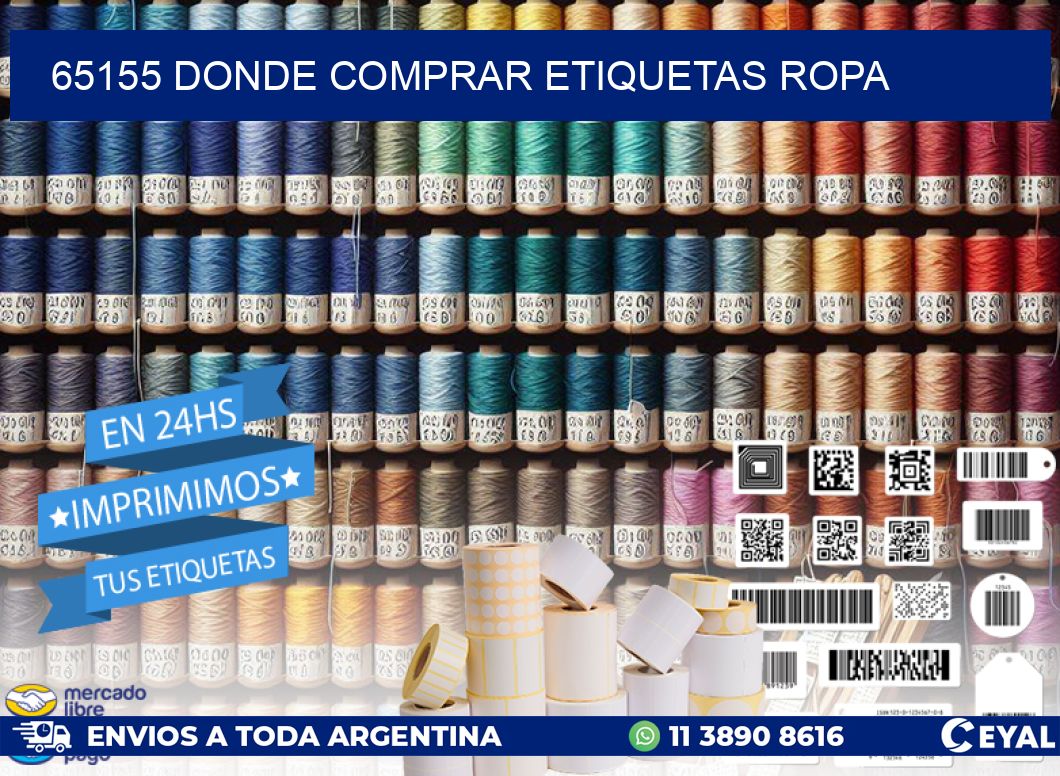 65155 DONDE COMPRAR ETIQUETAS ROPA