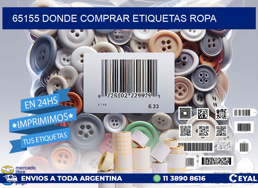 65155 DONDE COMPRAR ETIQUETAS ROPA