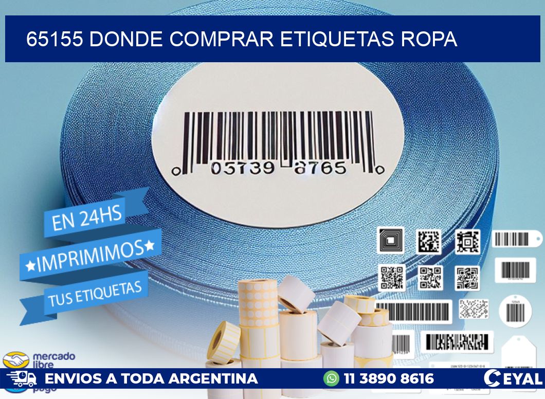 65155 DONDE COMPRAR ETIQUETAS ROPA