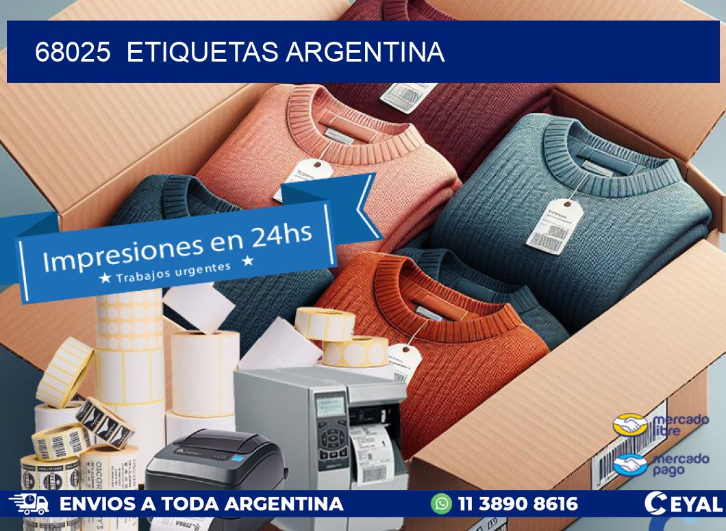 68025 etiquetas argentina