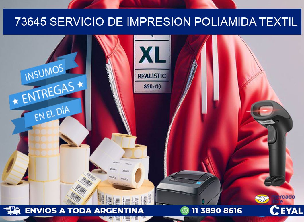 73645 SERVICIO DE IMPRESION POLIAMIDA TEXTIL
