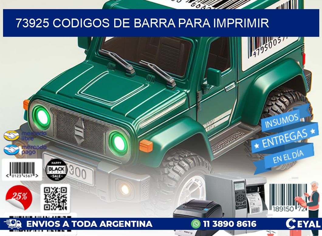 73925 codigos de barra para imprimir