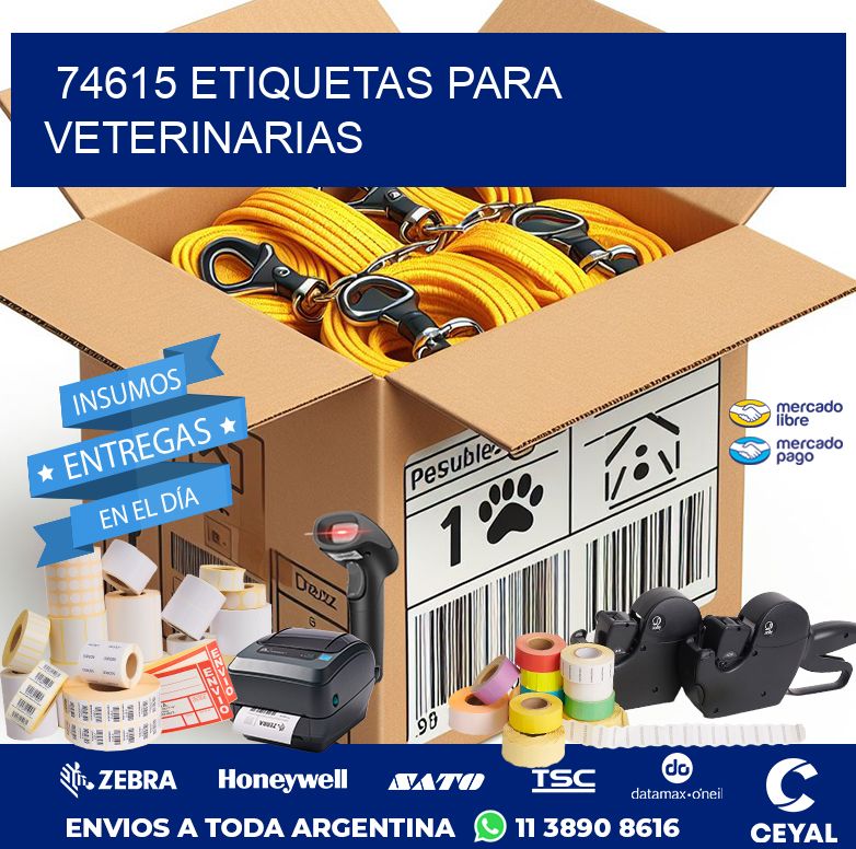 74615 ETIQUETAS PARA VETERINARIAS