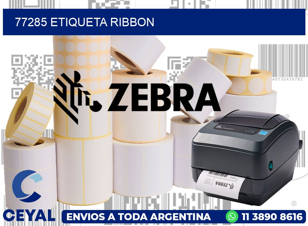 77285 etiqueta ribbon