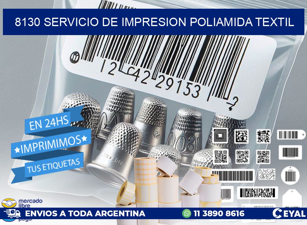8130 SERVICIO DE IMPRESION POLIAMIDA TEXTIL