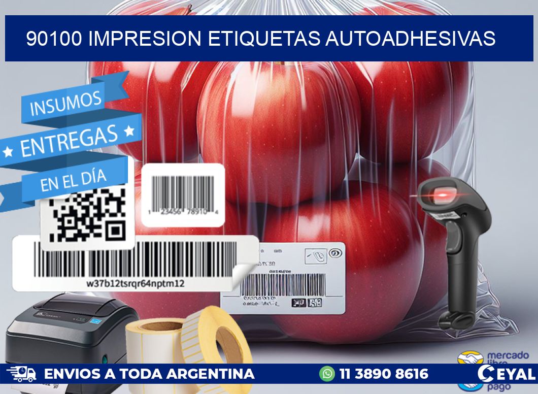 90100 impresion etiquetas autoadhesivas