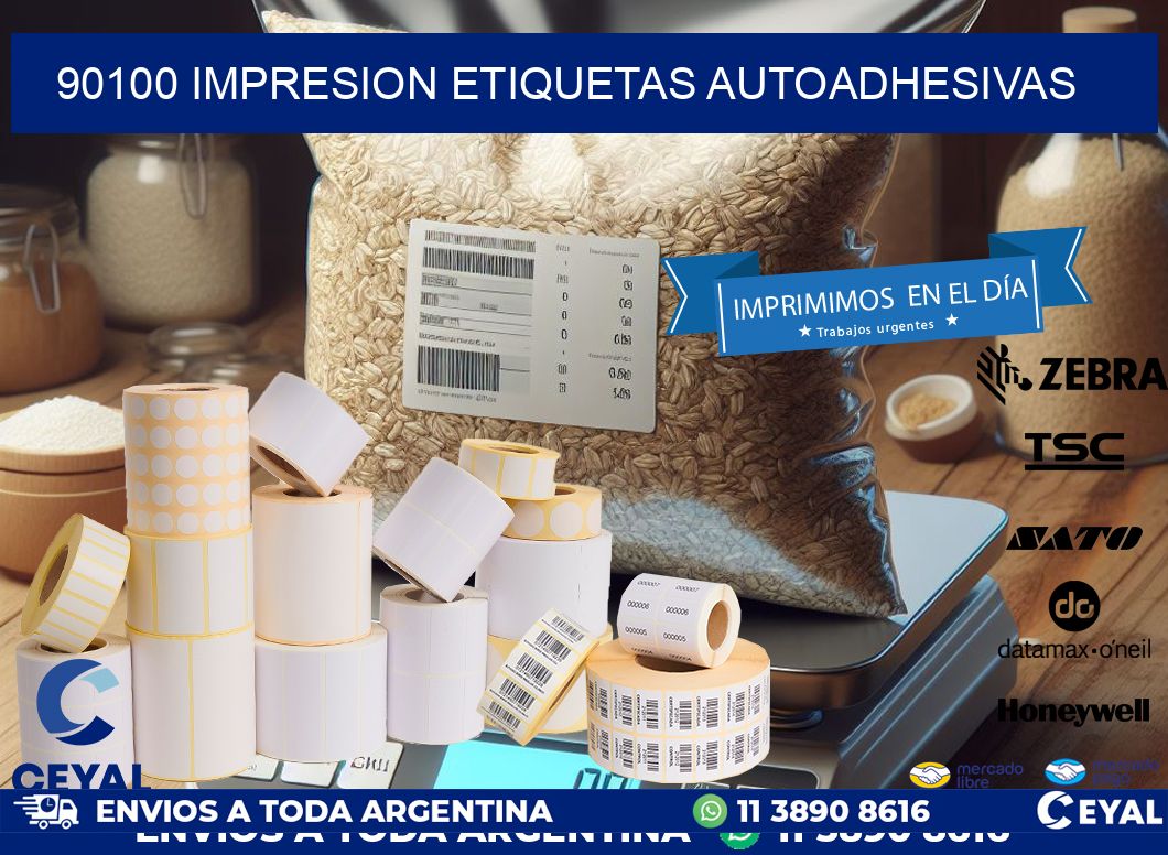 90100 impresion etiquetas autoadhesivas