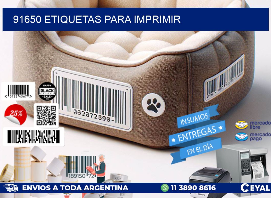 91650 etiquetas para imprimir