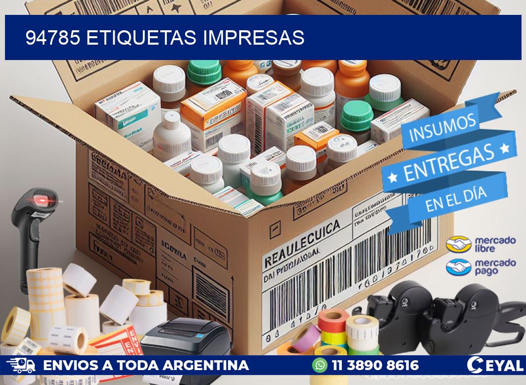 94785 ETIQUETAS IMPRESAS