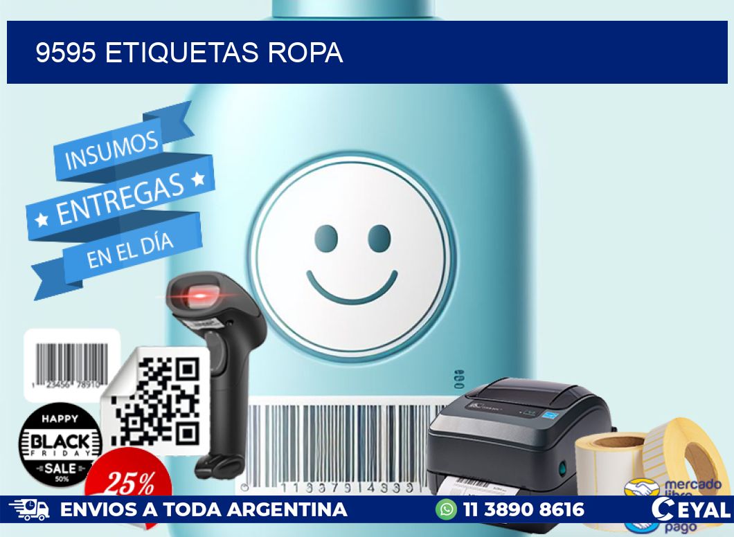 9595 ETIQUETAS ROPA