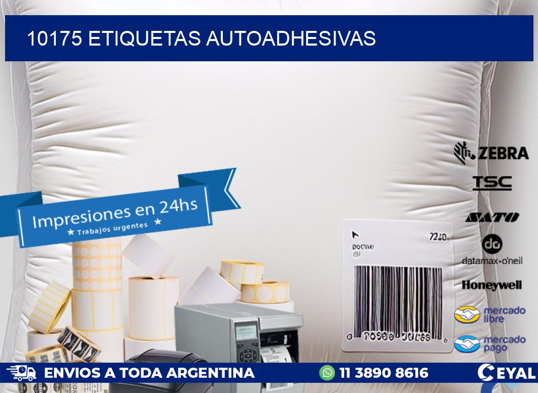 10175 ETIQUETAS AUTOADHESIVAS