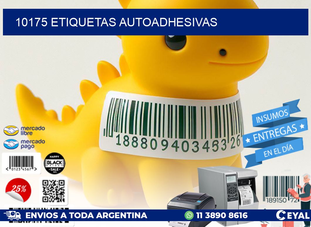 10175 ETIQUETAS AUTOADHESIVAS