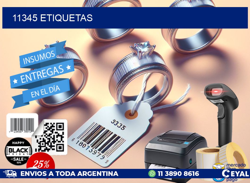 11345 ETIQUETAS