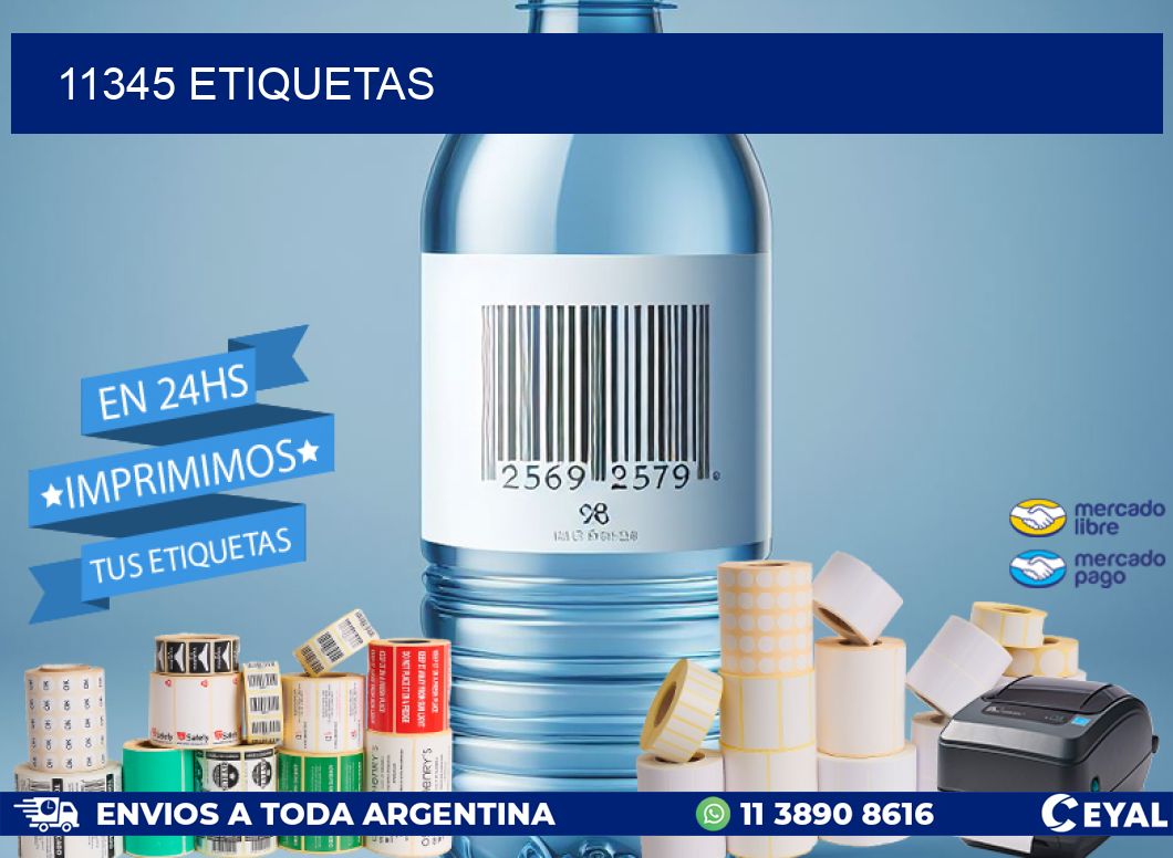 11345 ETIQUETAS