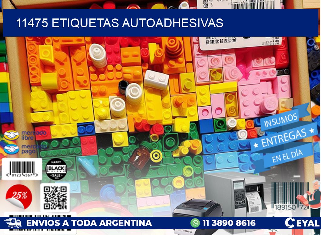 11475 ETIQUETAS AUTOADHESIVAS
