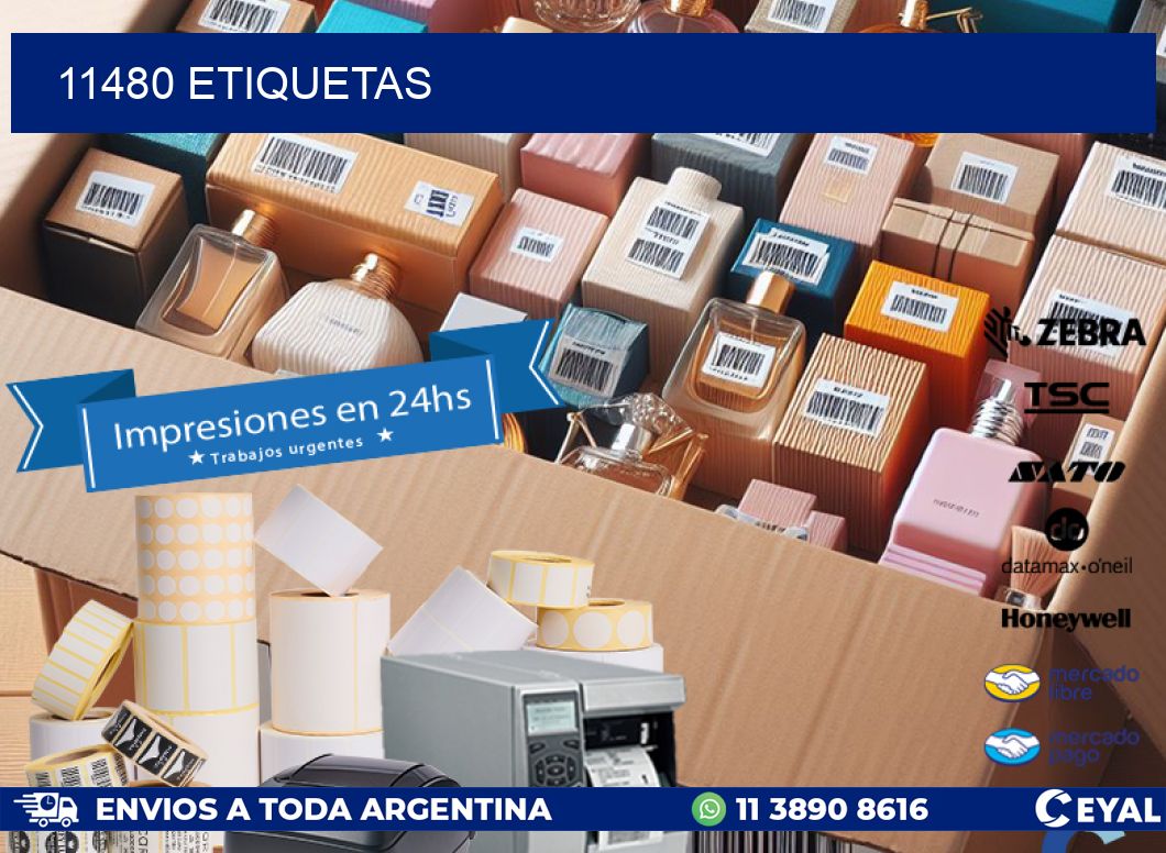 11480 ETIQUETAS
