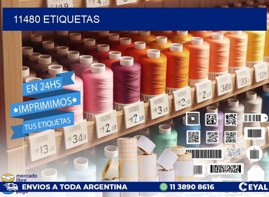 11480 ETIQUETAS