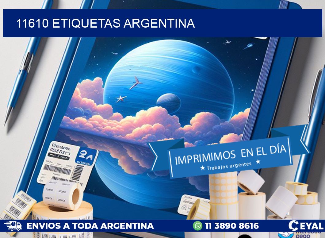 11610 ETIQUETAS ARGENTINA