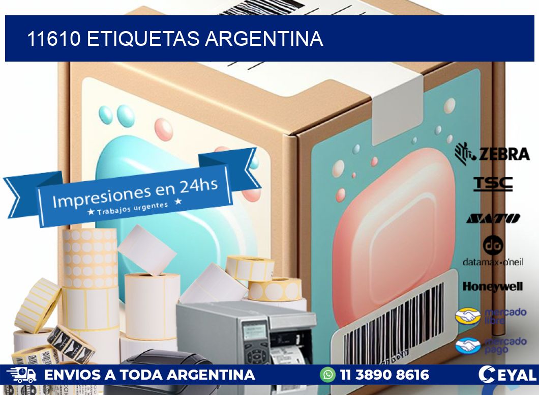 11610 ETIQUETAS ARGENTINA