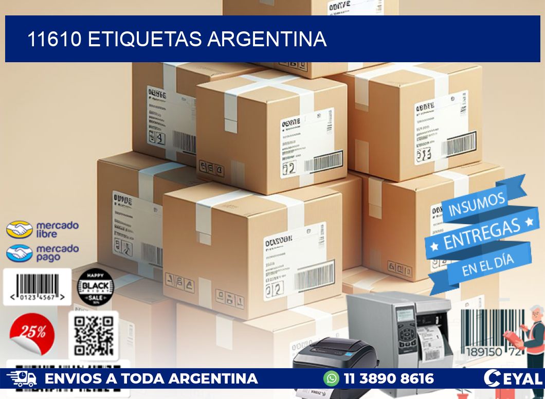 11610 ETIQUETAS ARGENTINA