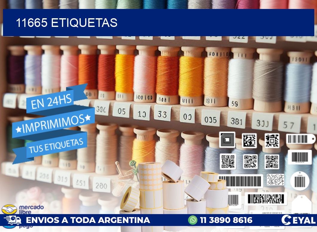 11665 ETIQUETAS
