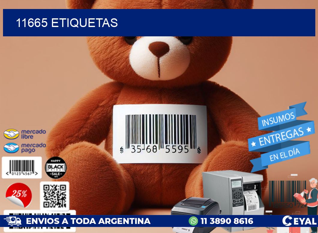 11665 ETIQUETAS