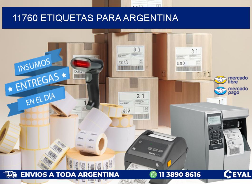 11760 ETIQUETAS PARA ARGENTINA