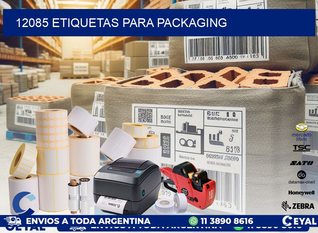 12085 ETIQUETAS PARA PACKAGING