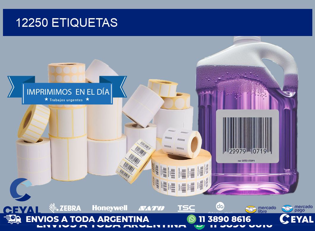 12250 ETIQUETAS