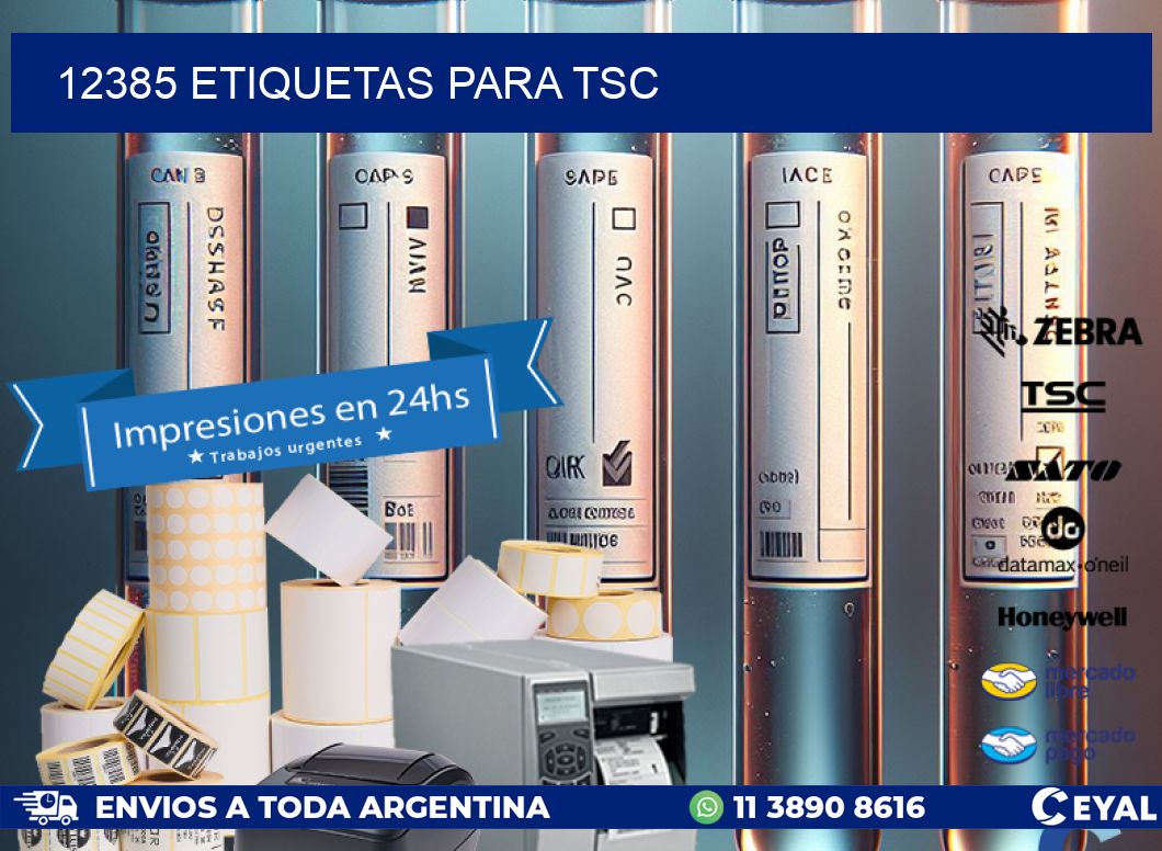 12385 ETIQUETAS PARA TSC