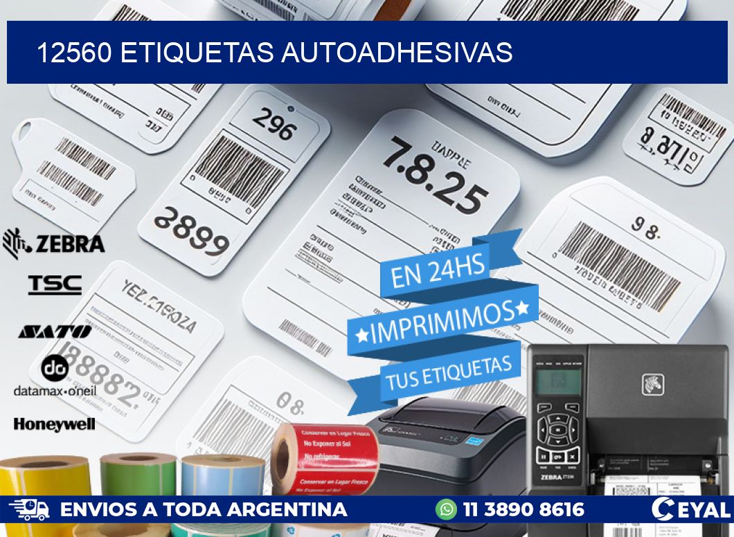 12560 ETIQUETAS AUTOADHESIVAS