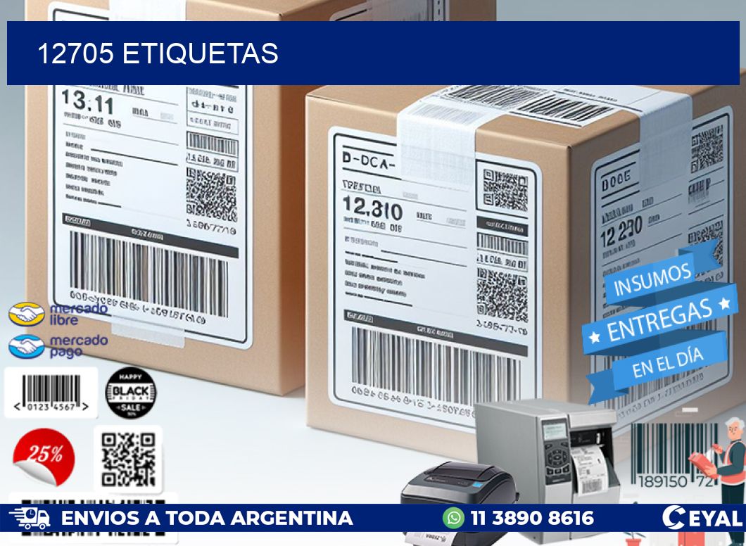 12705 ETIQUETAS