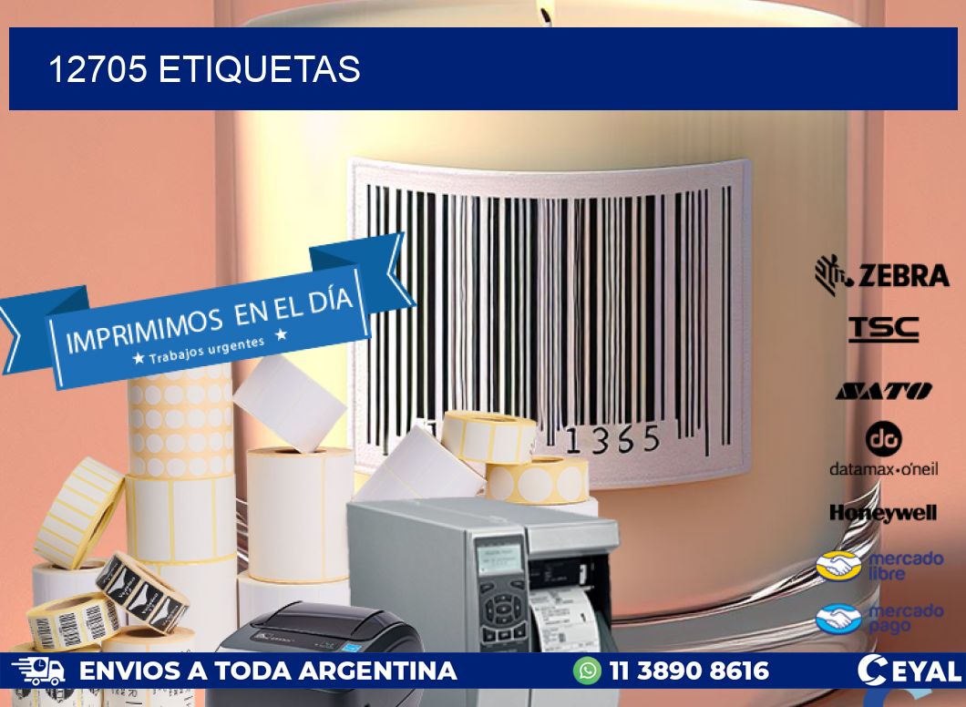 12705 ETIQUETAS
