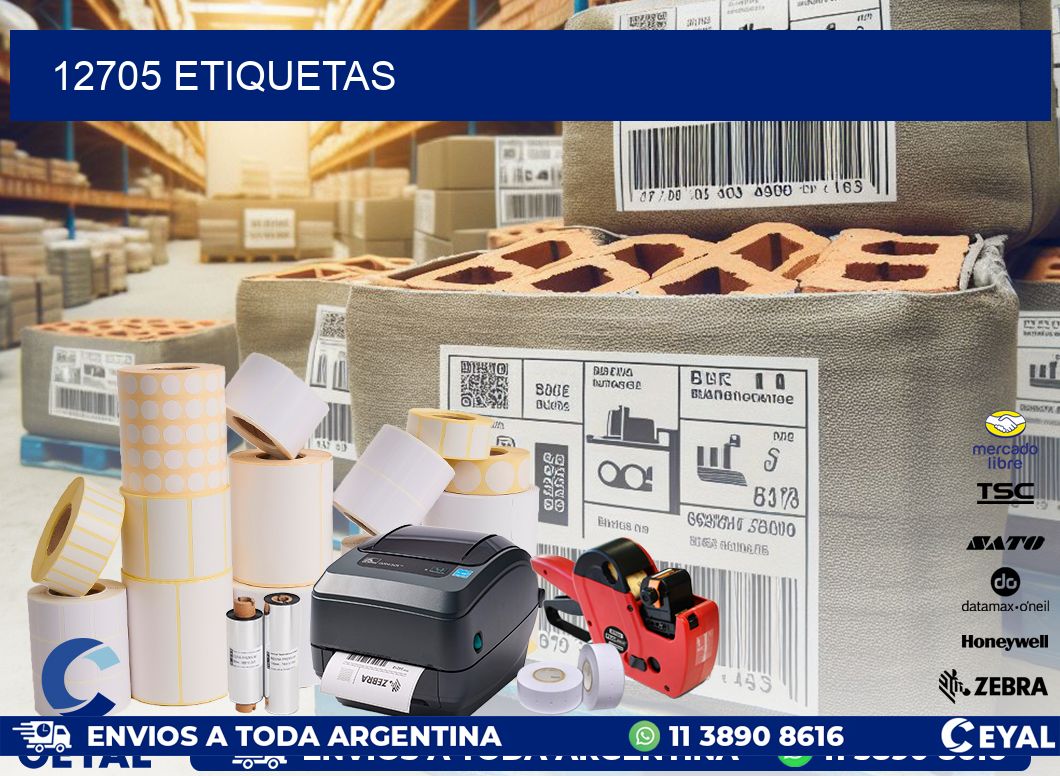 12705 ETIQUETAS